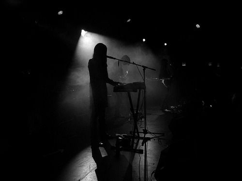 School of Seven Bells live at s/ts OSCILLATIONS party.