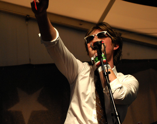 Taylor Hanson pretends MMMBop didnt happen.