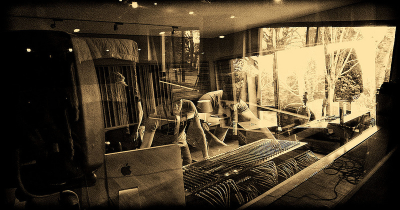 Solar Bears in the studio