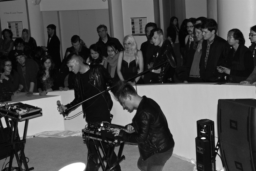 Cold Cave @ Guggenheim Museum (Photo: Andrew Parks)