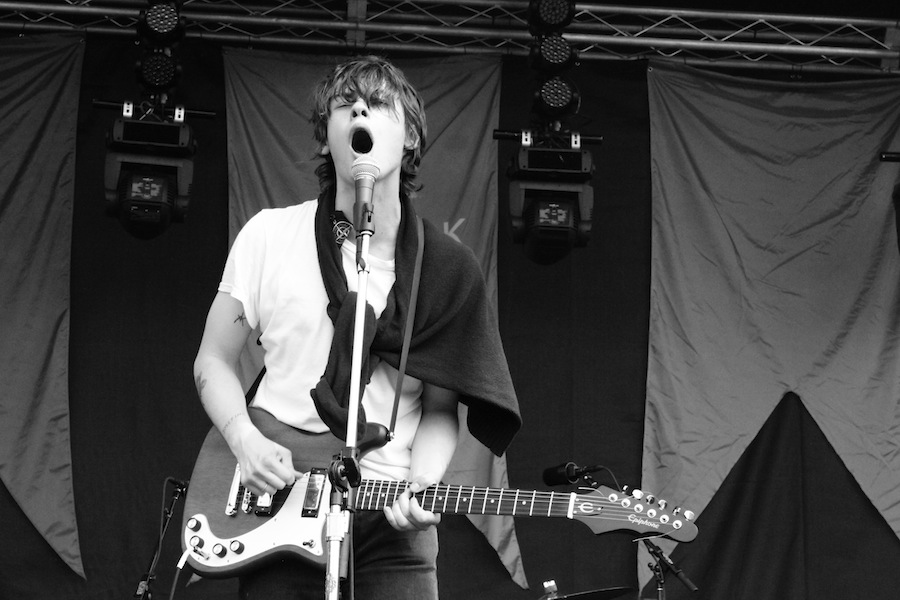Iceage live at Pitchfork Music Festival
