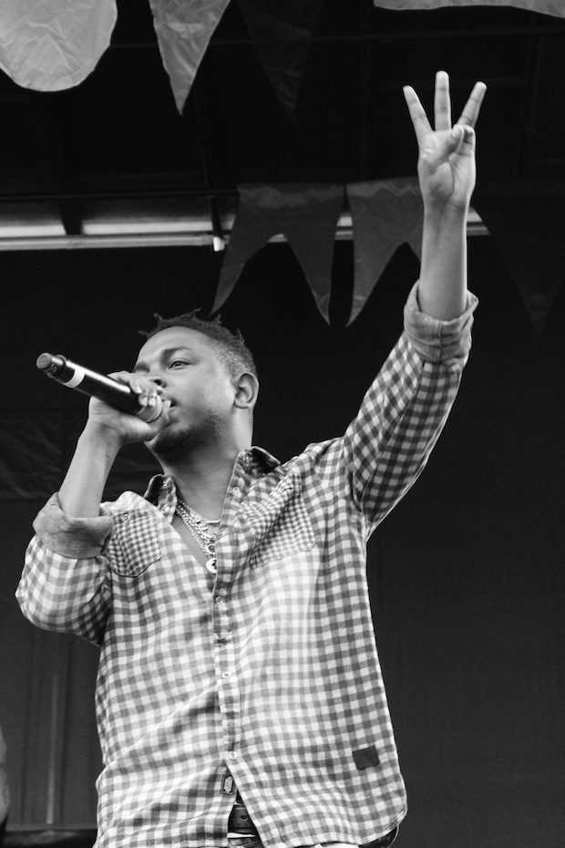 Kendrick Lamar live at Pitchfork Music Festival