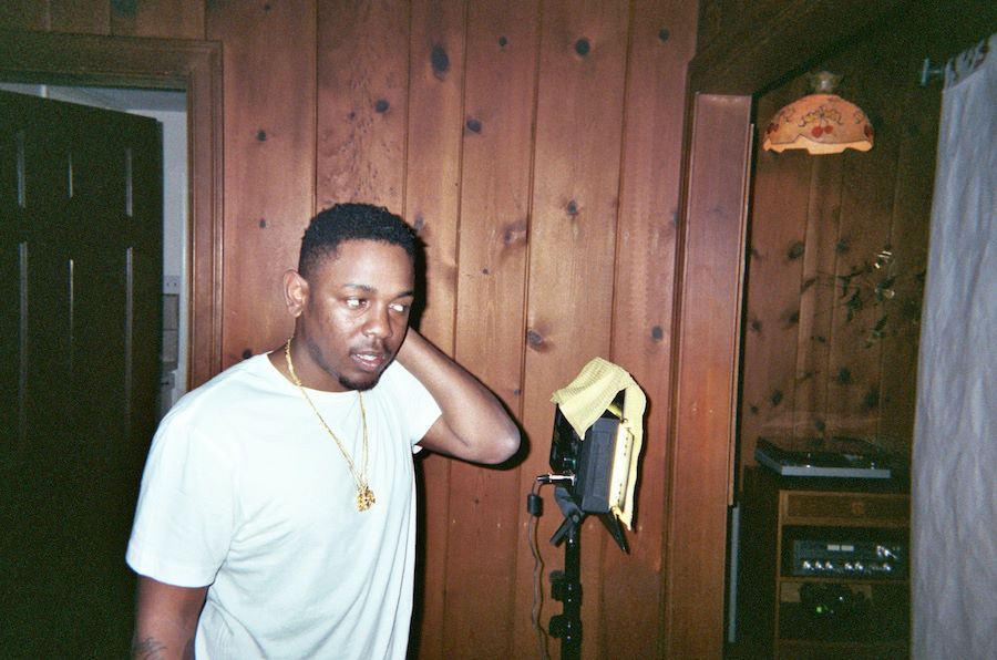 A Kendrick Lamar candid from SXSW
