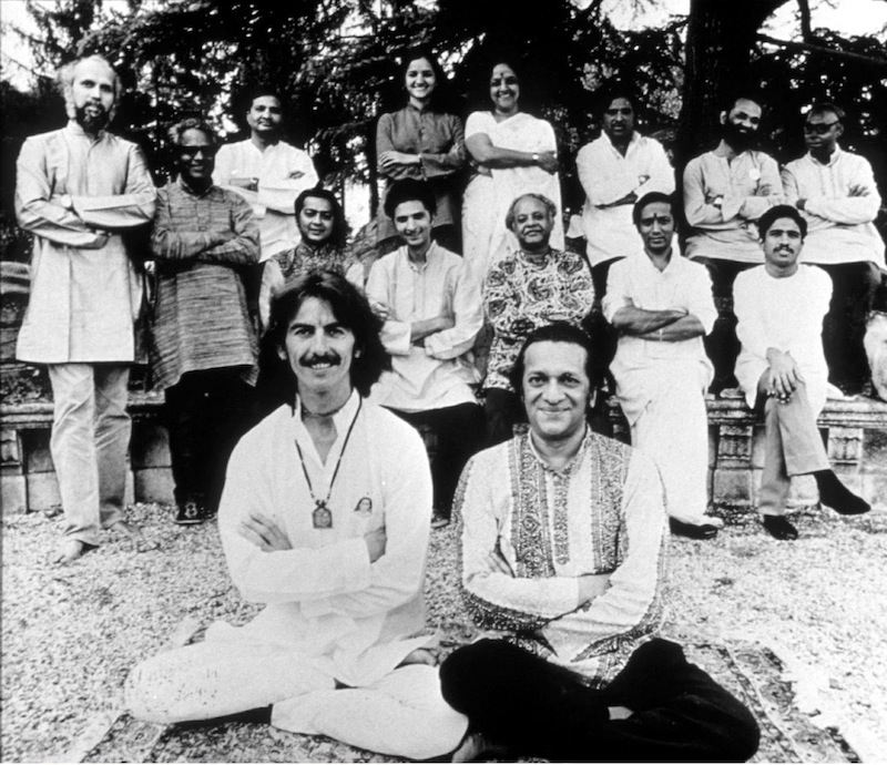 George Harrison and Ravi Shankar