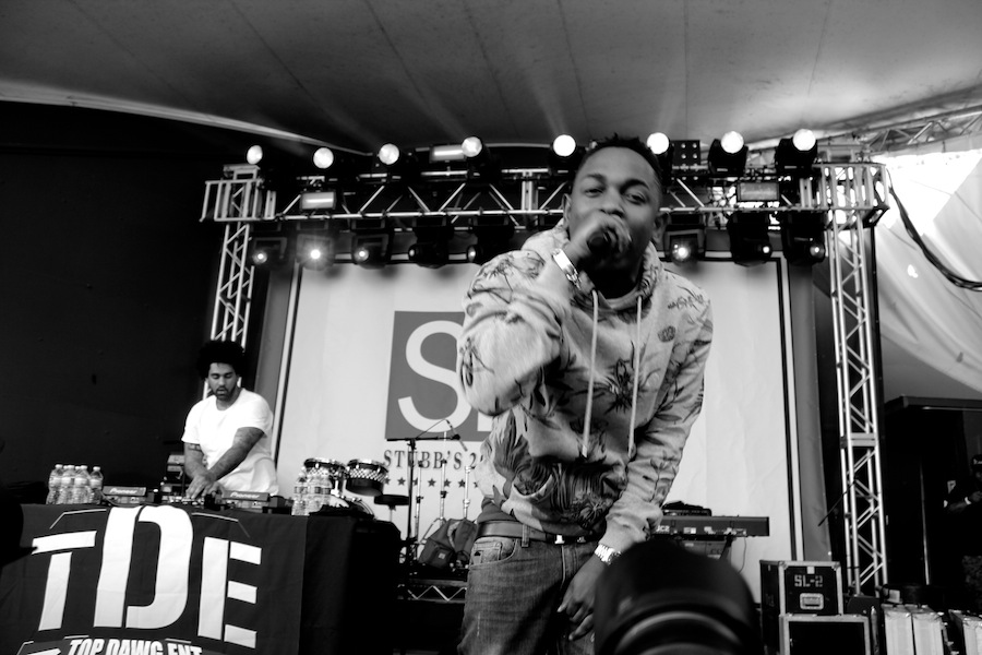 Kendrick Lamar @ SPIN's party