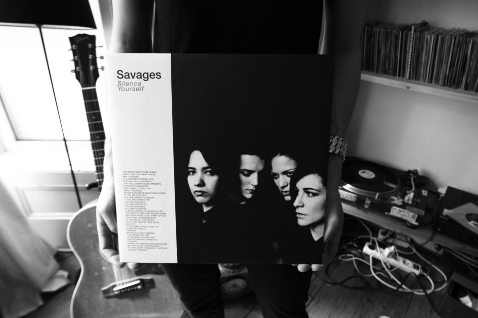 Savages hold 'Silence Yourself' in their hands