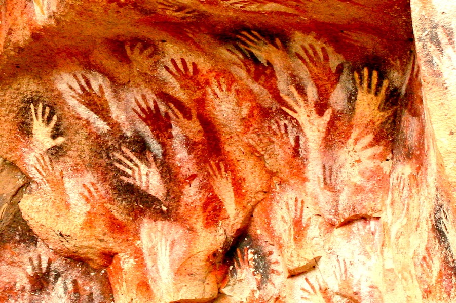 A cave painting 
