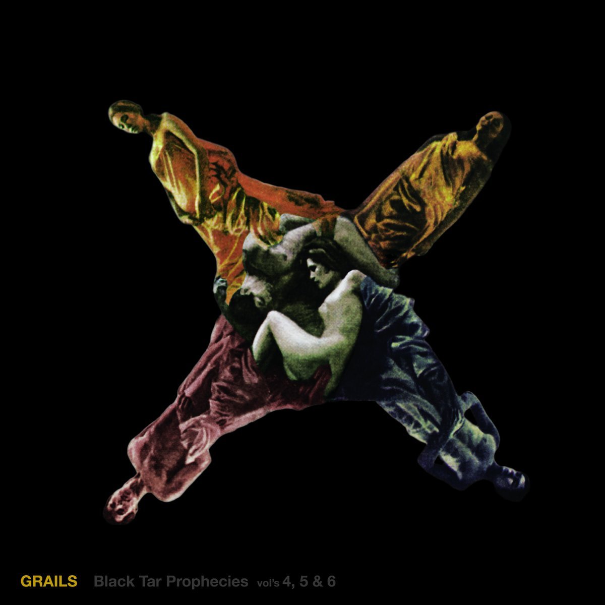 Grails - 'Black Tar Prophecies 4, 5 & 6' album cover
