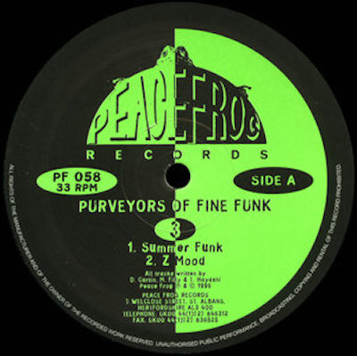 Purveyors of Fine Funk 12''