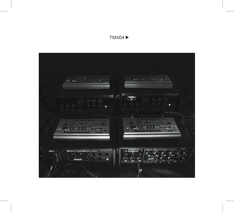 TM404 - self-titled album cover