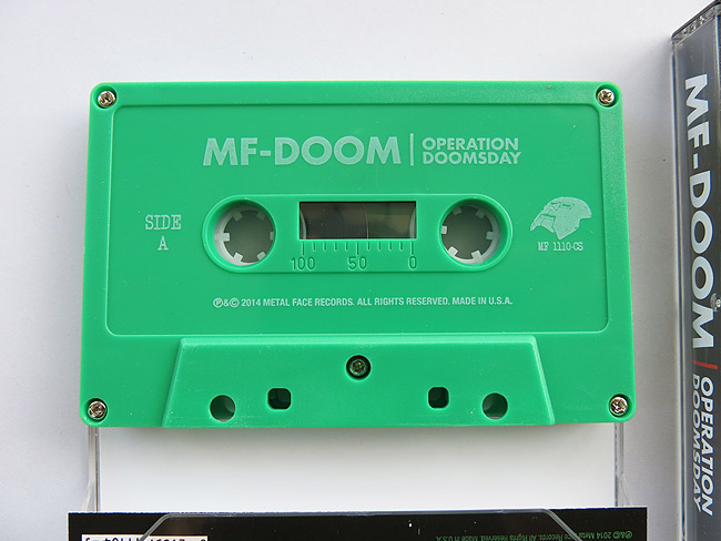 'Operation Doomsday' cassette edition tape