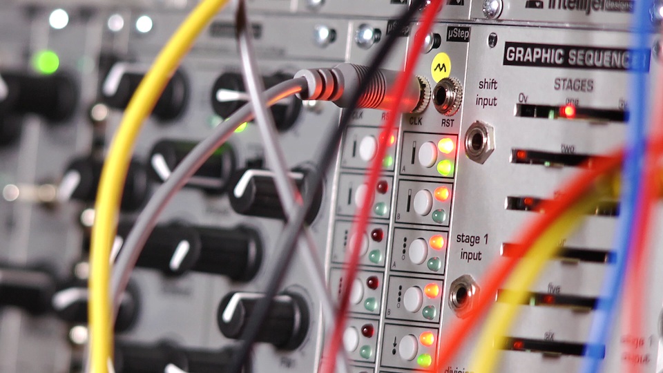 Eurorack synthesizer gear