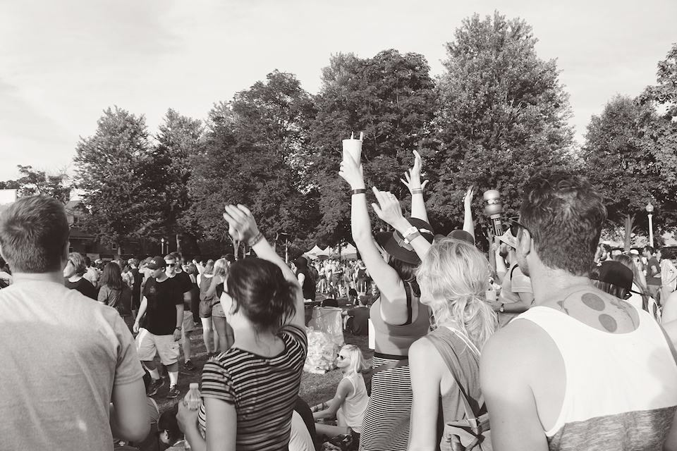 Pitchfork Music Festival 2015 crowd