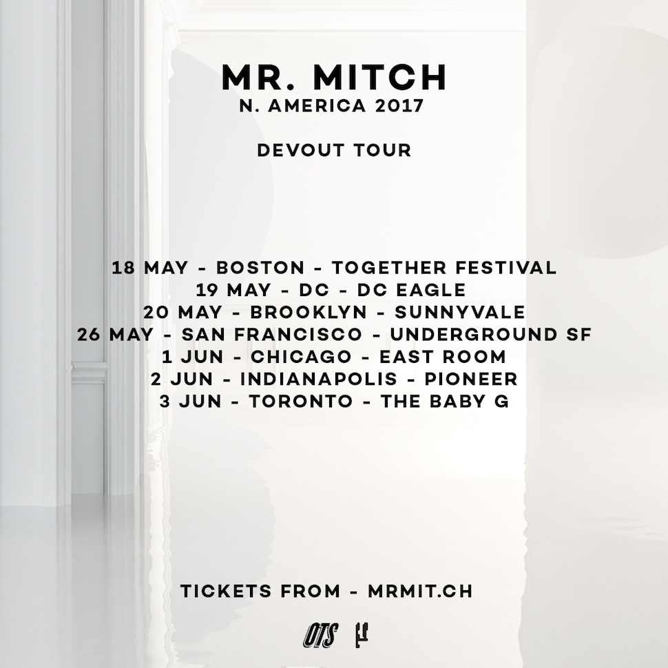 Mr. Mitch tour flyer