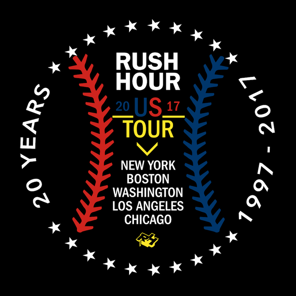 Rush Hour U.S. Tour flyer