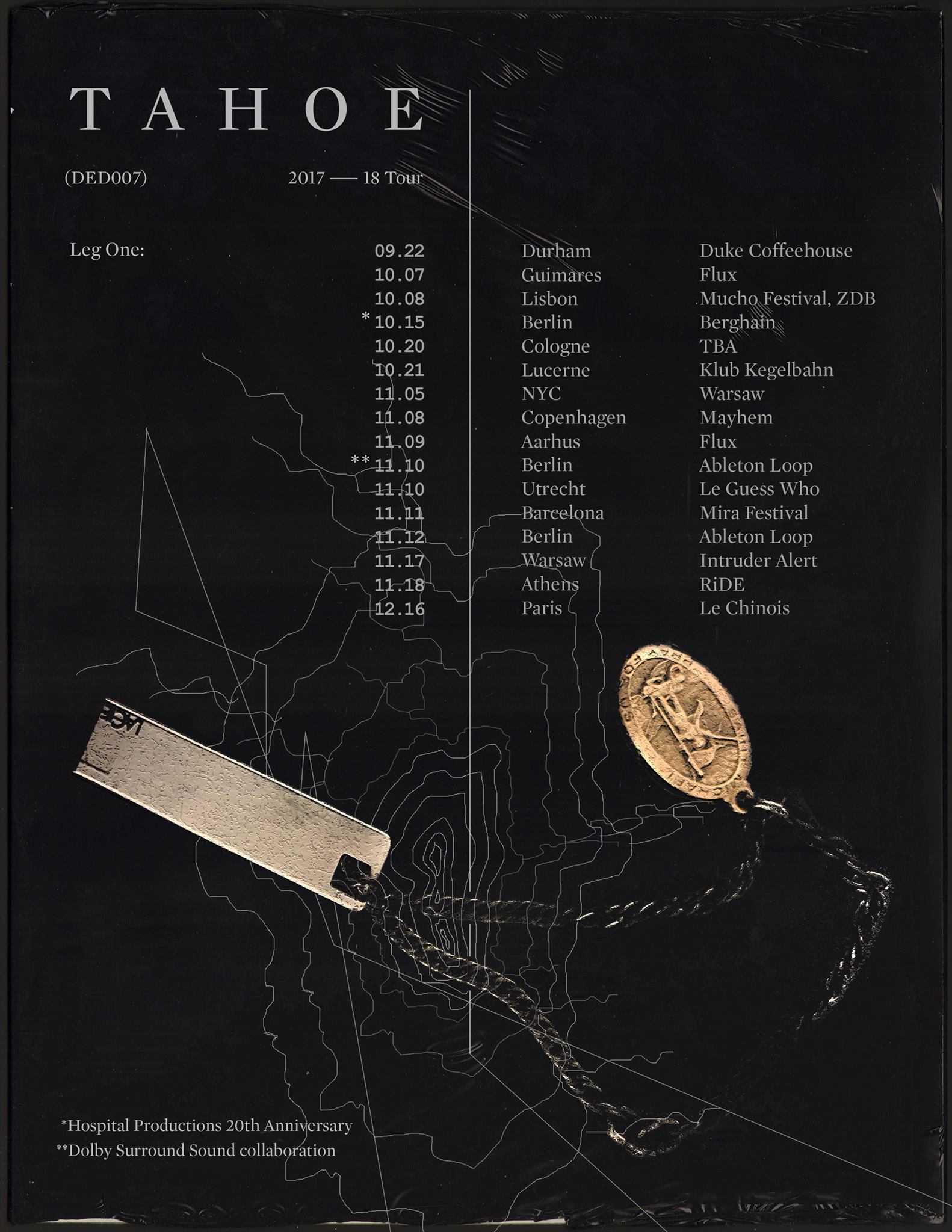 Dedekind Cut tour dates