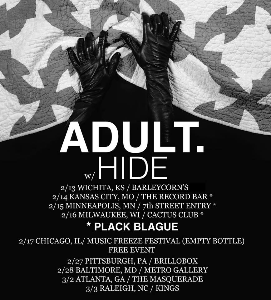Adult + Hide tour dates