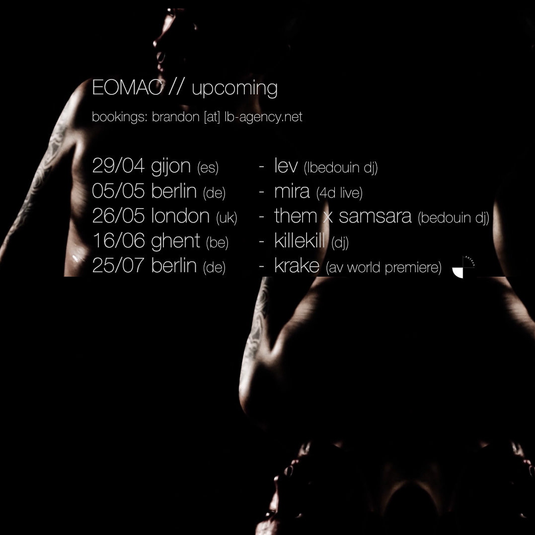 Eomac tour dates