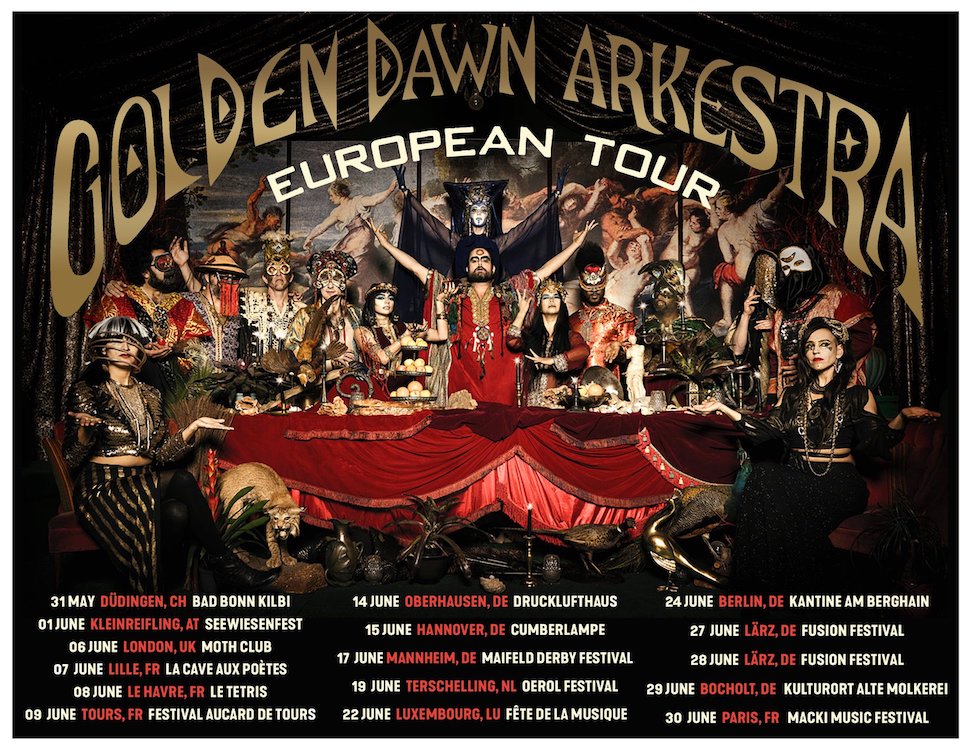 Golden Dawn Arkestra tour dates