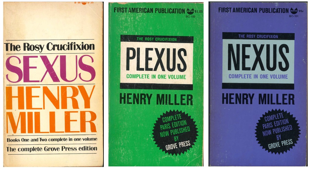 Henry Miller trilogy 