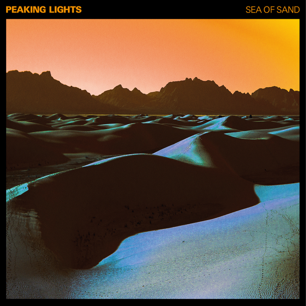 Peaking Lights | 'Sea of Sand' album cover