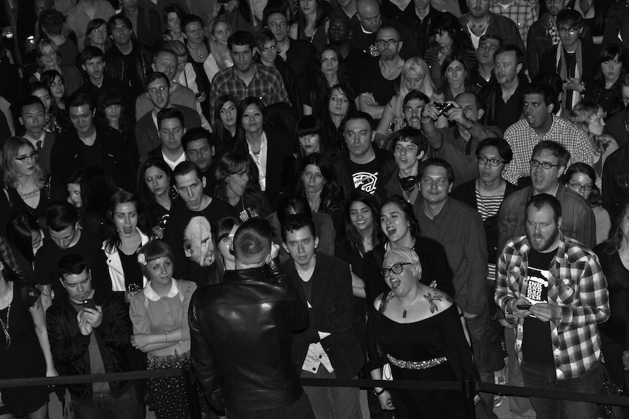 Cold Cave @ Guggenheim Museum (Photo: Andrew Parks)