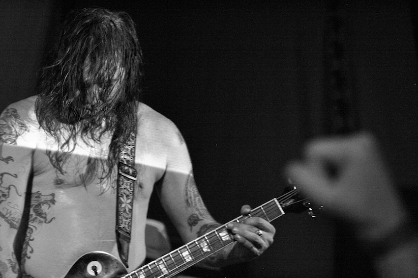 Matt Pike performs with Sleep at Brooklyn Masonic Temple