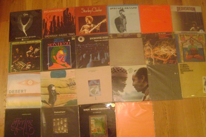 Some records from Four Tet's 'Solid Steel' mix