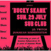 Optimo - 'Bucky Skank' Flyer