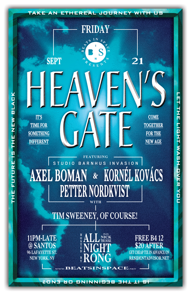 Heaven's Gate flyer