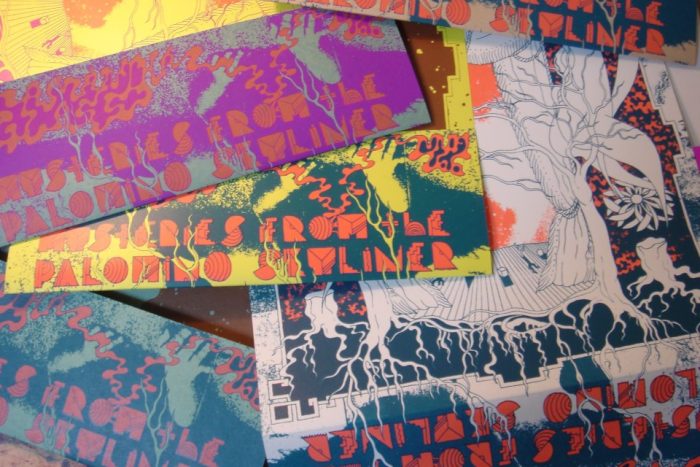 Screenprinted Samantha Glass LPs
