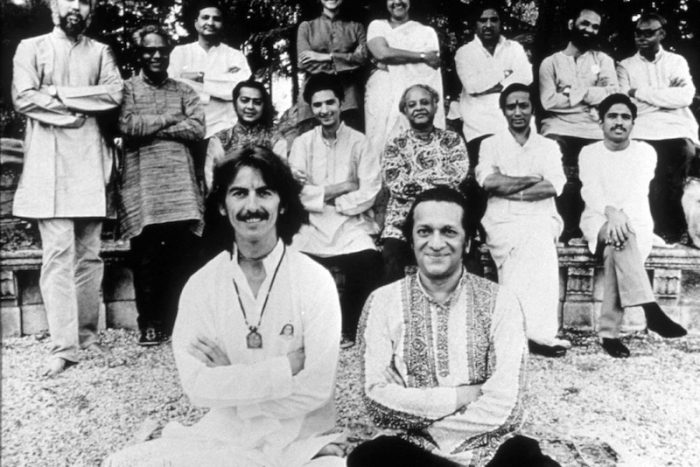 George Harrison and Ravi Shankar