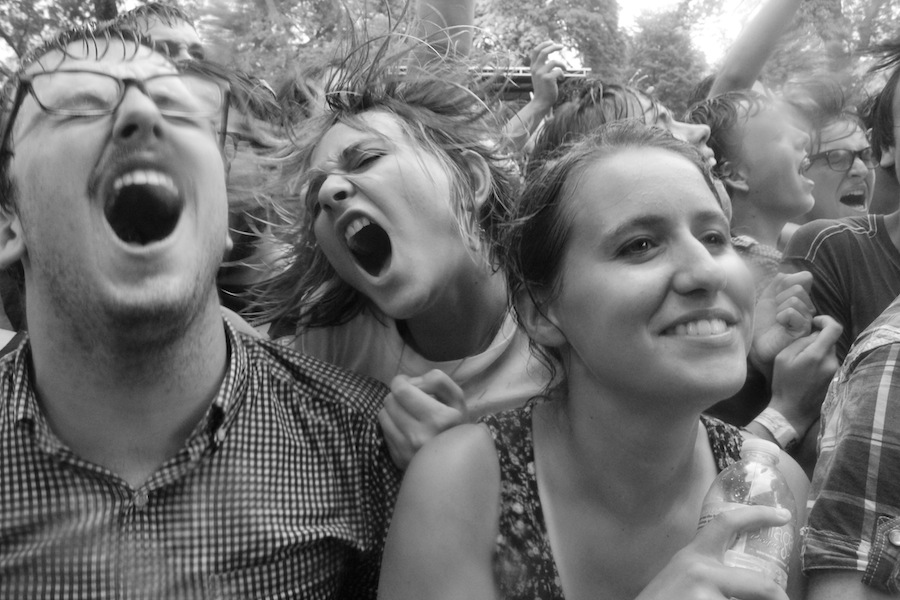 Japandroids fans at last year's Pitchfork Music Festival