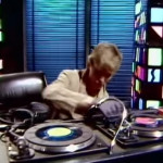 David Bowie DJing