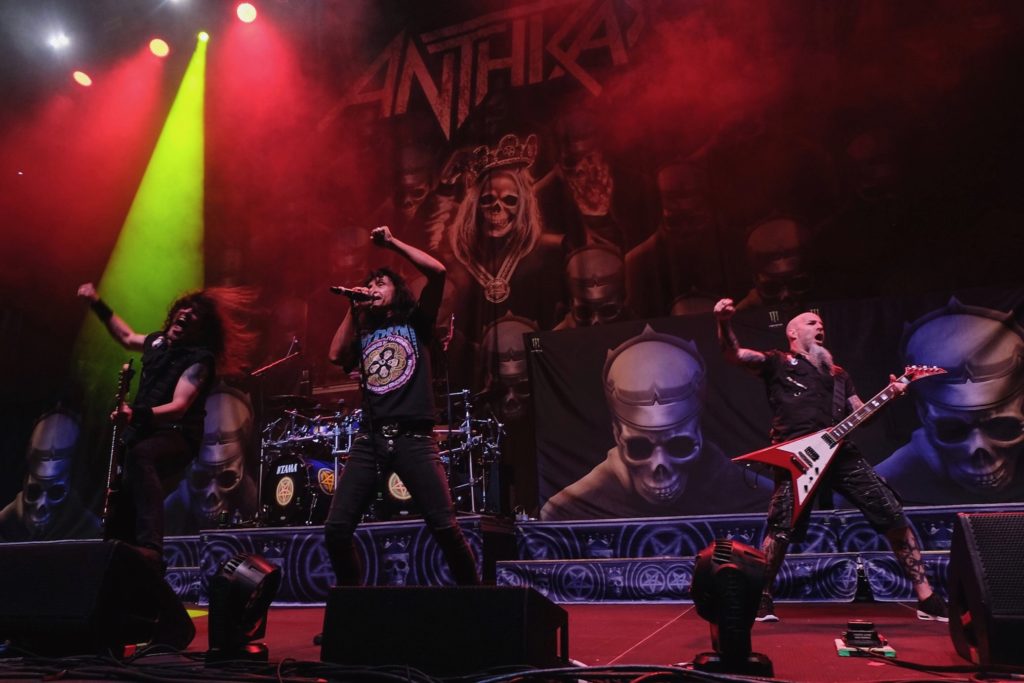 Anthrax live in Minneapolis