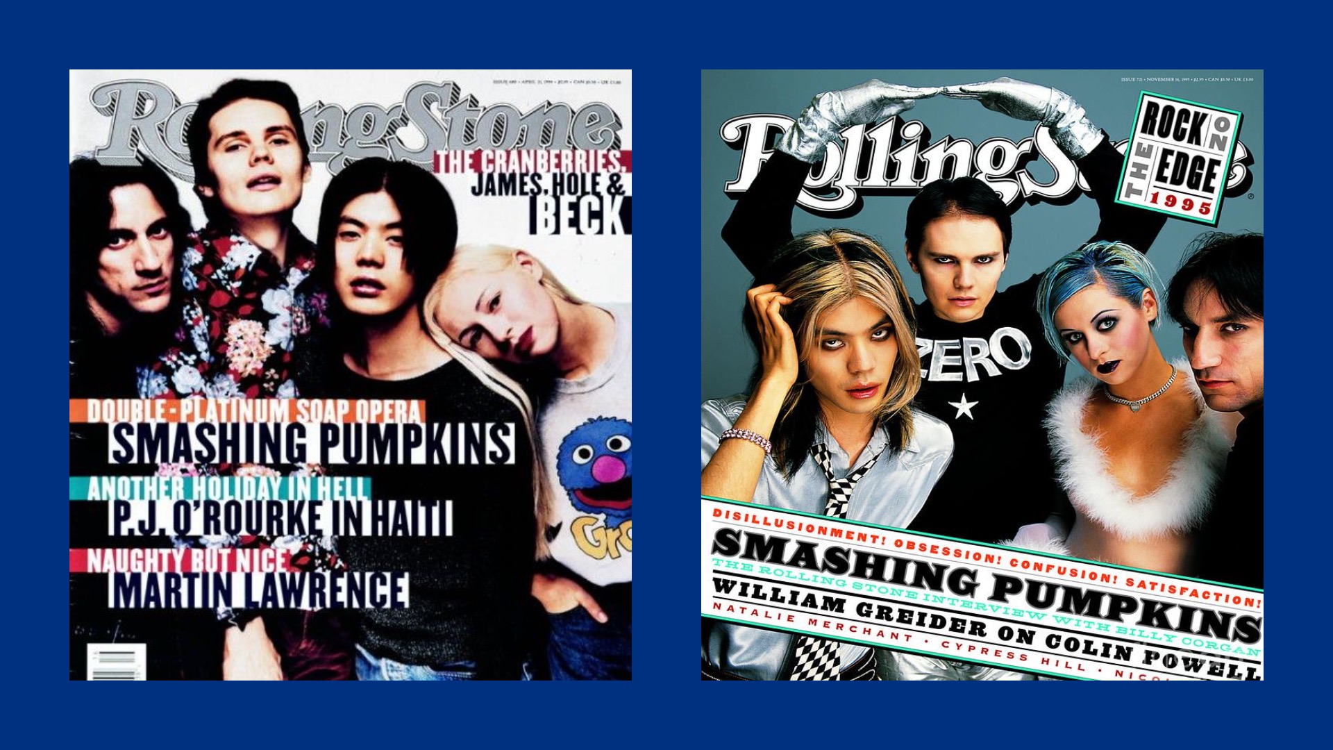 Smashing Pumpkins Rolling Stone covers